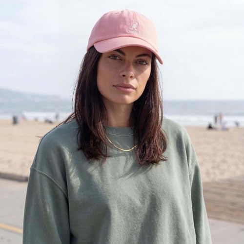 Image of Kangol Washed Baseball Hat - Papaya Milk / 1SFM Baseball & Sport Caps