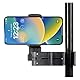 my wall Handyhalterung mit Klemmfunktion – HT51L, Reise Gadget, Flexibel, drehbar, rutschfest, Universaler Handyhalter für Smartphones, Mobile Halterung für Auto, Büro, Küche & Reisen