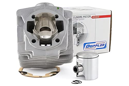 Cilindro para ciclomotor Doppler ER1 ALU de aire apto para la sustitución en MBK 51