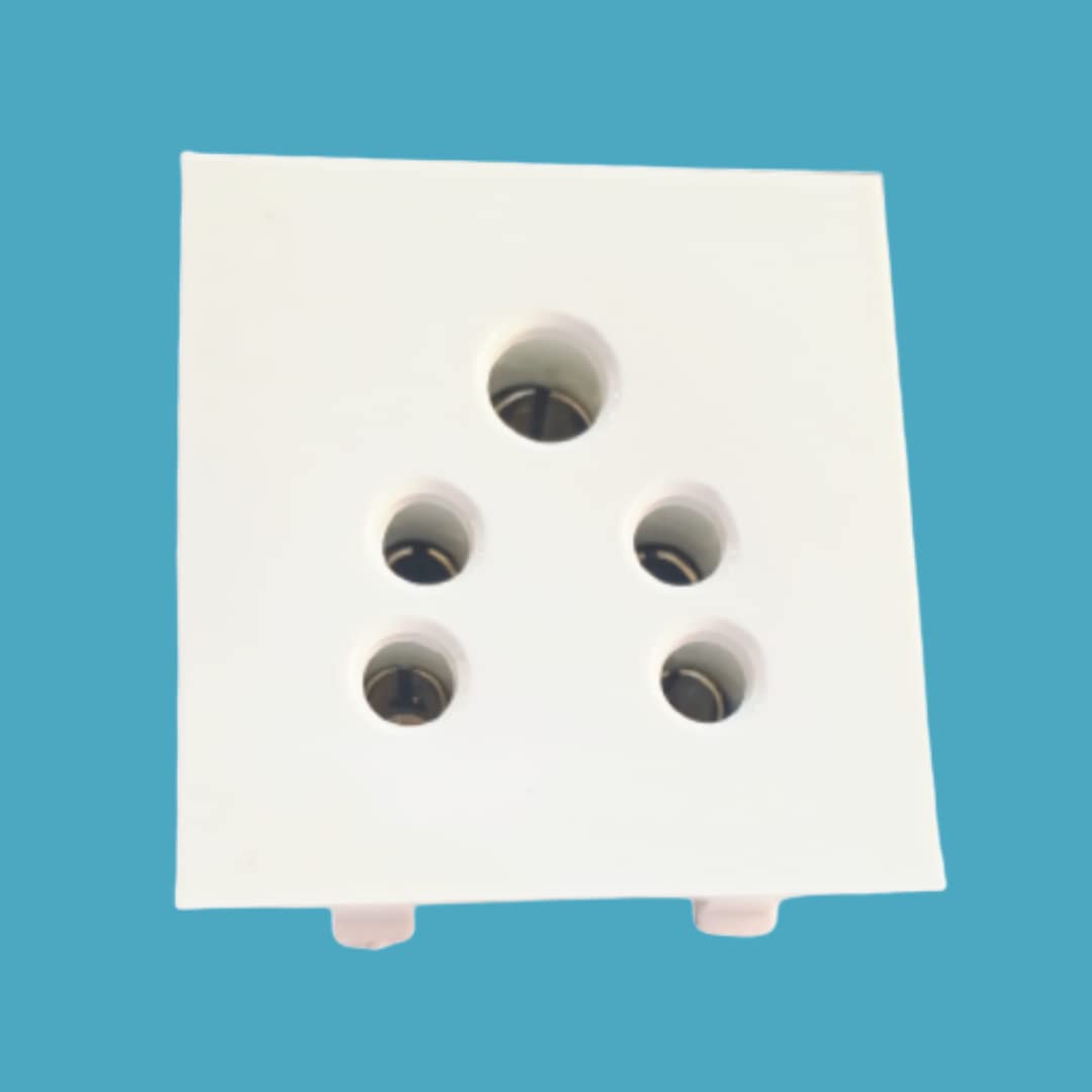 TRIXON 6A - 5 Pin Socket (Set of 5) : Amazon.in: Home Improvement