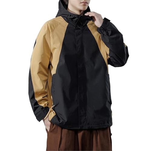 Veste à capuche hommes vêtement printemps mode jeune coupe vent décontracté