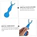 VICASKY 1Pc Floss Holder Rack Practical Flosser for Plaque Removal Interdental Cleaning Easy to Use for Teeth Gum Care
