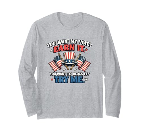 You Want My Vote Earn It ���[�� �����I ����T�V���c
