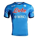Vestibilità Regular ssc napoli Season 21/22 Maglia Gara Azz Na/Blu Wing, Home Replica Man L