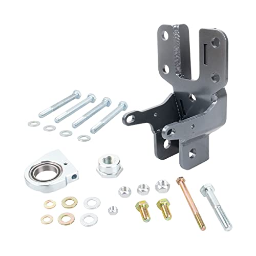 Synergy Front Track Bar and Sector Shaft Brace for Jeep Wrangler JK and JKU, High Strength Steel Construction, Bolt-On Components for Installation with Basic Hand Tools