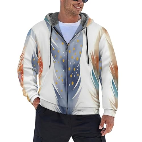 Vêtements d'extérieur épais coupe-vent en coton de qualité
