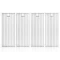DPZM 4Pack 19.25" Stainless Steel Cooking Grates Replacement Parts For16517 Bull 8248 LP, 18249 NG, Angus 47628, Brahma, Lonestar Select 87048,87049, Outlaw Steer Premium, 7 Burner Premium 18248,18249