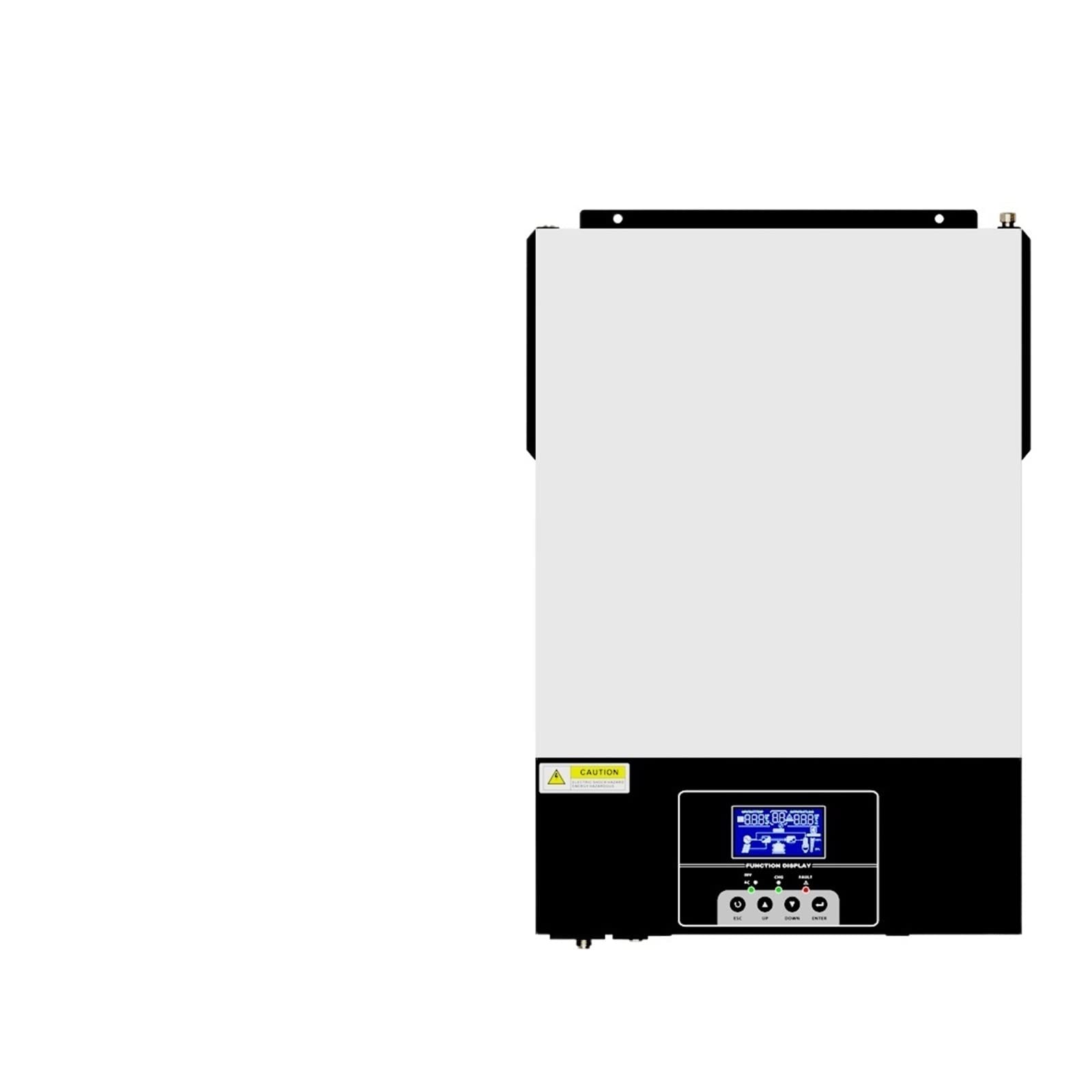 ECSFDEWOG Regulator ładowania słonecznego 5,5 kW falownik hybrydowy 230 VAC 48 V Build In100A off Grid ekran falownika może być przesuwany
