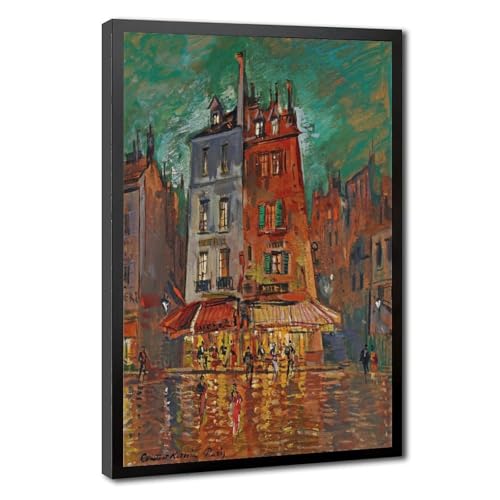 Impression sur toile Paris at Night cadeau idéal amateurs d'art tableau Konstantin Korovin