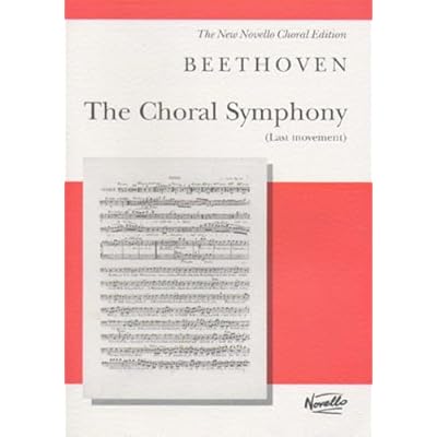 The Choral Symphony (Last Movement). Mixed Choir And Ensemble.