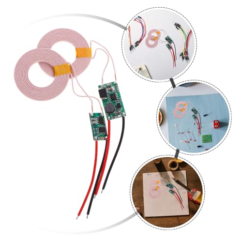 Módulo inalámbrico de carga 5V 2A transmisor receptor kit de 2 piezas para móviles 4