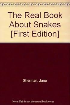 Hardcover The real book about snakes (Real Books) Book