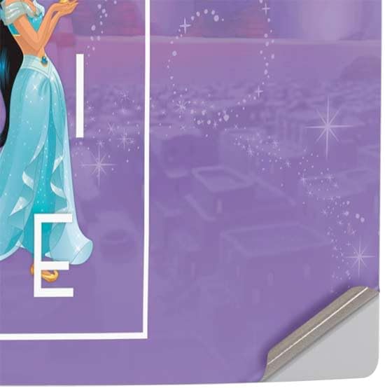 Skinit Decal Gaming Skin Compatible with PS5 Slim Digital Edition Console - Officially Licensed Disney Princess Jasmine Magic Lamp Design