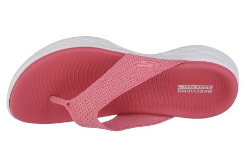 Skechers womens ON-THE-GO 600 Sandal, Coral Textile, 37 EU