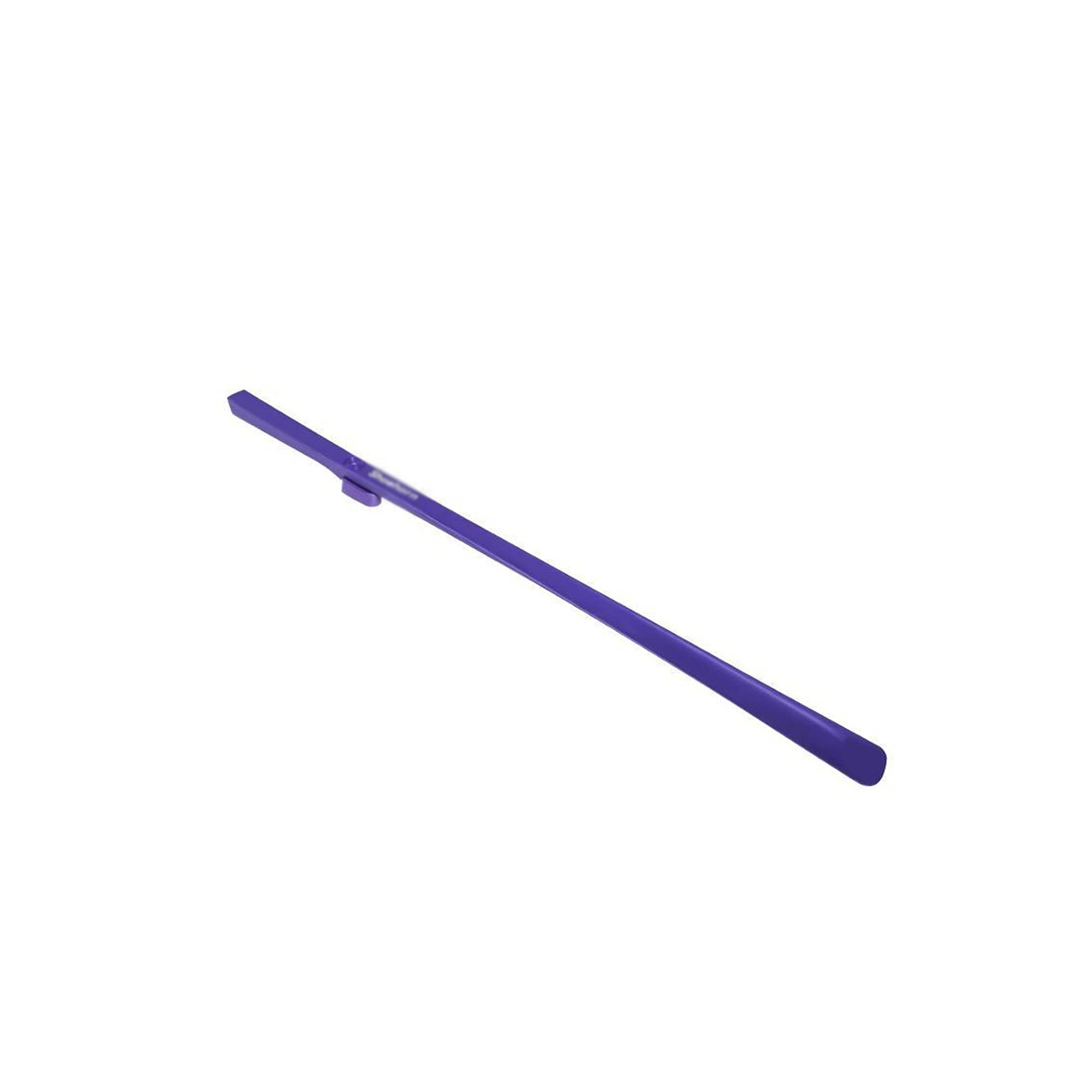 Długa łyżka do butów, Łyżka do butów, łyżka w stylu vintage, wysokich, magnes, pociągnij długi uchwyt(Purple)
