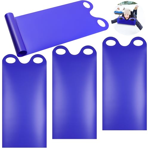 Tapis de luge à neige Leyndo 137,2 cm pour adultes résistant aux chocs