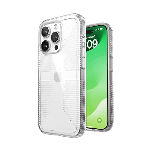 Coque Transparente iPhone 15 Pro Speck : finies les rayures et le jaunissement sur votre 6,1"