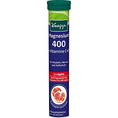 KNEIPP Magnesium 400+C+E Brausetabletten 15 St