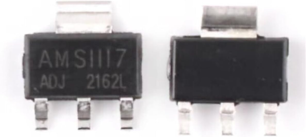 AMS1117 Voltage Regulating Power Supply Chip Voltage Reducing IC 1Pcs(AMS1117-3.3V SOT252)