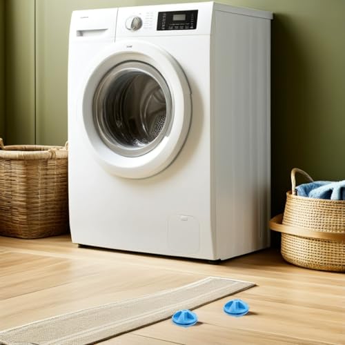 4 Bolas desenredantes para secadora de plástico azul 6