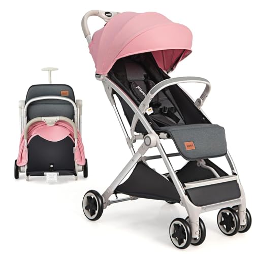 Foldable Baby Stroller, Lightweight Toddler Travel Pushchair