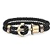 Produktbild PAUL HEWITT Anker Armband Herren PHREP - Anker Armband Nylon (Schwarz), Segeltau Armband Manner mit Anker Schmuck aus Messing