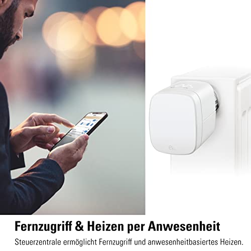 Eve Thermo (Apple Home) - Smartes Heizkörperthermostat, spart Heizkosten, Moderne Heizungssteuerung...