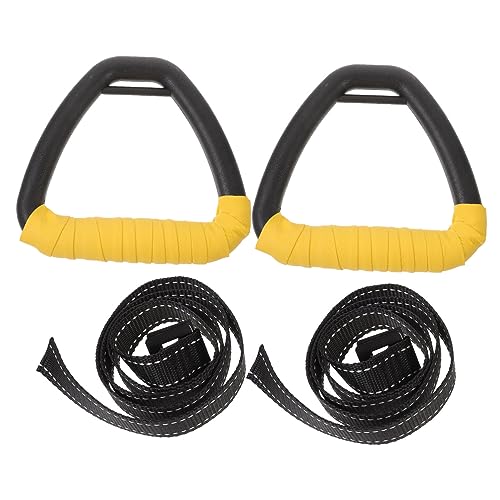 Anillas de Gimnasia para Ejercicios Fitness, Negro