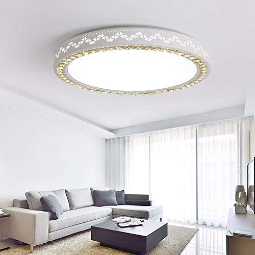 Éclairage extérieur et salon avec le plafonnier LED moderne de 50cm
