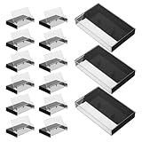 Léger et portable : conçu pour plus de praticité, cet étui compact est facile à transporter et à ranger, idéal pour les . étui de rangement pour cassettes audio. étui à cassettes vintage