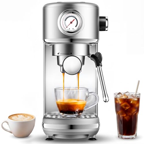 20 Bar Compact Espresso Machine with Frother