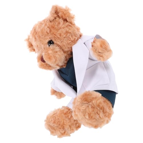 Caldo e confortante: fornisce un tocco caldo e confortante, rendendolo adatto per coccolarsi mentre guarda la tv o legge un libro, bambola orso vivida, bambola orso di peluche
