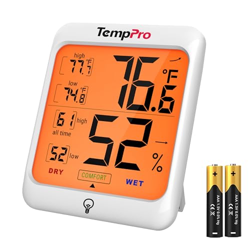 12 Ideas on How To Increase Humidity In Grow Tent | UrbanOrganicYield.com ThermoPro TP53 Digital Hygrometer Indoor Thermometer for Home, Temperature Humidity Sensor...