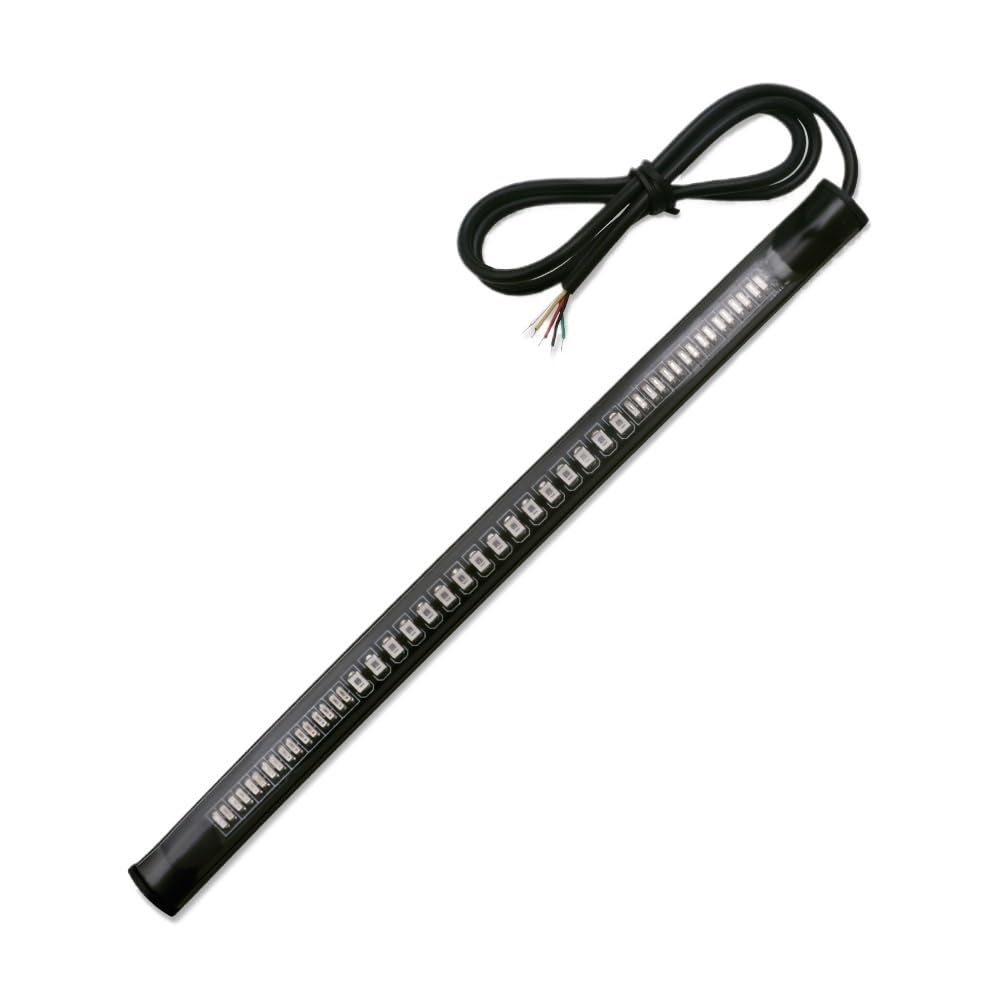Clignotants LED moto Pulsar Rs200 barre lumineuse flexible 48 LED feux stop