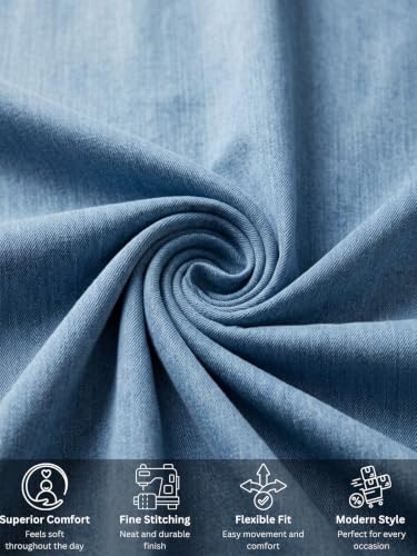 Leriya Fashion blue denim skirt – image 4