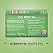 Twinings Pure White Tea Bags - Delicate Caffeinated Tea Made from Fresh White Tea Leaves, Perfect for Hot or Iced Tea, 20 Count (Pack of 2)