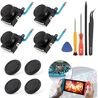 RongZy 4 Piezas Joystick para Nintendo Switch 3D Joysticks para