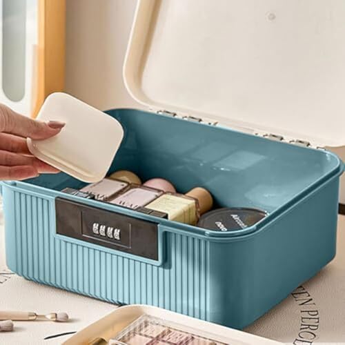 Boîte de rangement sécurisée 9L à code étanche FACAIIO pour stocker vos documents