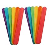 Bastellösung: diese holzstäbchen eignen sich für die herstellung von am stiel, und einer vielzahl von bastelarbeiten und erfüllen unterschiedliche anforderungen, bastelstäbchen und jumbo-wachsstäbchen