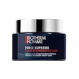 Gesichtspflege für die Nacht Biotherm Homme Force Supreme Black Regenerating Care Gesichtscreme, 75 ml