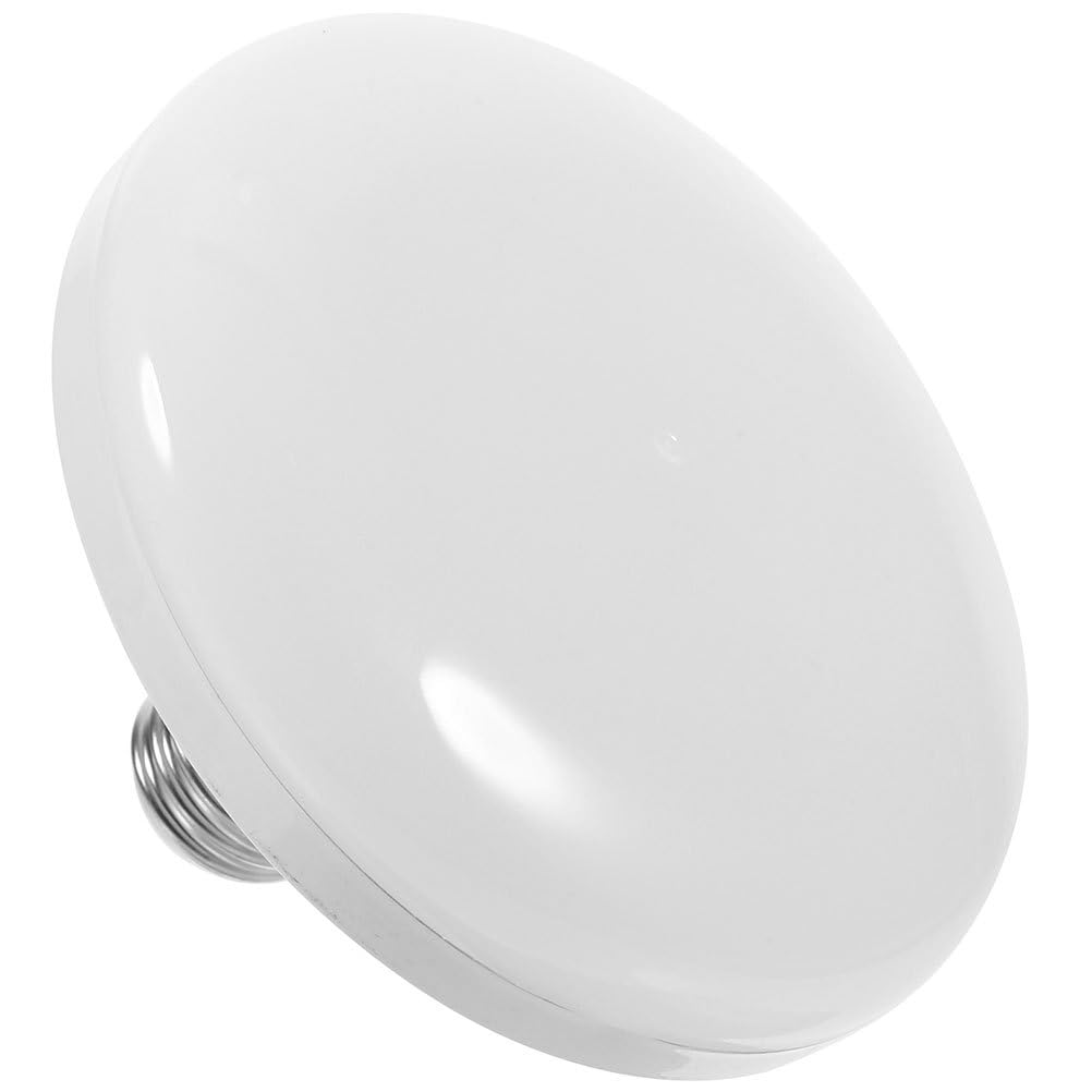 ULTECHNOVO E27 Led Light Bulb High Power Led Bulb Flat Replacement Screw in Indoor Lighting for Ceiling Night Light Multi-Use Home and Commercial Fixtures