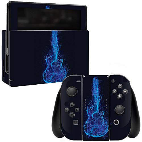 MightySkins Skin Compatible with Nintendo Switch - Electric Guitar | Protective, Durable, and Unique Vinyl Decal wrap Cover | Easy to Apply, Remove, and Change Styles | Made in The USA