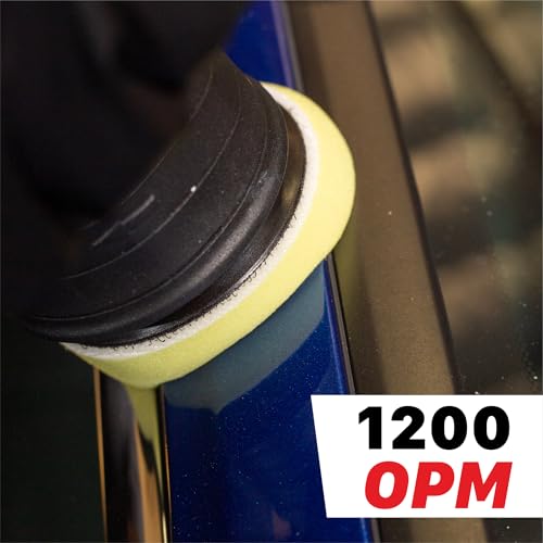 Maxshine 3&rdquo; Hook & Loop Dual Action Backing Plate &ndash; Universal Fit for High Speed DA Polishers 12000 OPM, Thermal Endurance, 5/16&rdquo; ~ 24 Thread - Professional Detailing Accessory