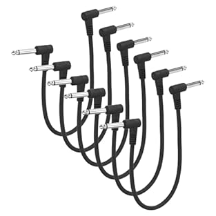 This is a good-quality guitar effect pedal cable designed for musician who demand the best in sound quality and durability. It's suitable for connecting guitar pedals, amplifiers, mixing consoles, and other audio equipment. With its unique design and...