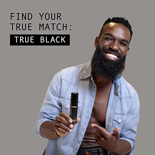 True Sons Hair Dye For Men With Instant Dye Booster Applicator For Grey Hair Color - Complete Hair Dye Kit For Natural Look - Mustache And Beard Hair Dye (1.75 Oz) 4-6 Applications Per Bottle (1 Bottle, True Black) #TOP3