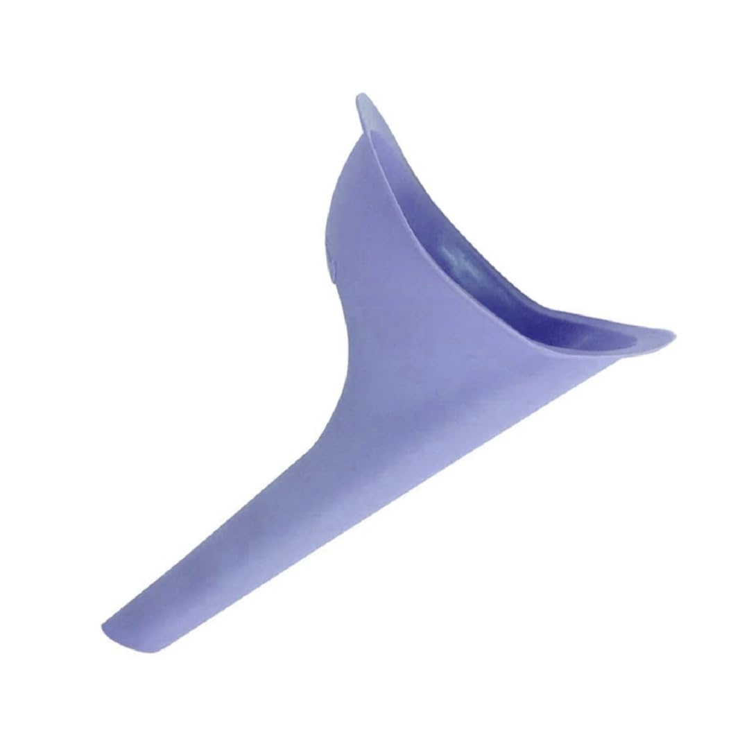 Shreeji Reusable Portable Soft Silicone Woman Urinal Funnel Stand Up & Pee Urination Device for Women Pack of 1 | Ideal for Public Toilets, Travel, Camping, Hiking and Outdoor (B0CLV6GFSQ) Amazon Price History, Amazon Price Tracker