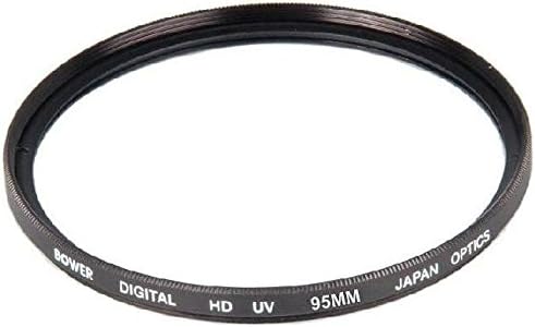 Filtro UV Bower de 95 mm para lentes Nikon 200-500 mm f/5.6E ED VR, lentes Sigma 150-600 mm F5-6.3 (contemporáneo), lentes Sigma 50-500 mm F4.5-6.3 APO DG OS HSM, lentes Tamron 150-600 mm F/5-6.3 Di VC USD