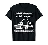 Mi deporte favorito es el transporte de maíz. El diseño muestra un tractor, un tractor y una trituradora de maíz y es una idea de regalo para hombres en Navidad o cumpleaños como regalo de Navidad o regalo de cumpleaños.
