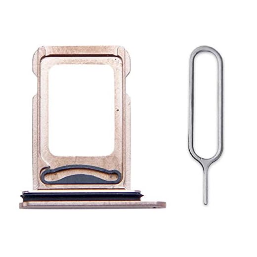 soliocial Compatibile con iPhone 12 PRO Max Ricambio di Nano Doppio Vassoio Scheda SIM Adattatore Supporto Slot per iPhone 12 PRO Max Oro