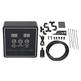 爬虫類スマートミスター 爬虫類加湿器ミストシステムタイマー付き テラリウム加湿器 360°回転ノズル 熱帯雨林植物 水生類用スプレーキット 爬虫類 両生類 育種 植物 散水